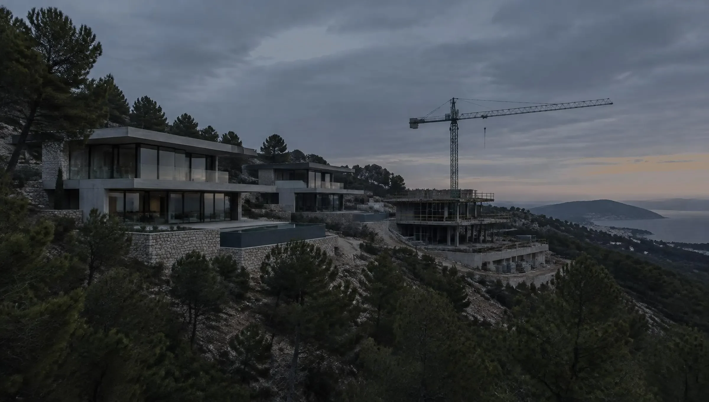 Architecture, light and structure